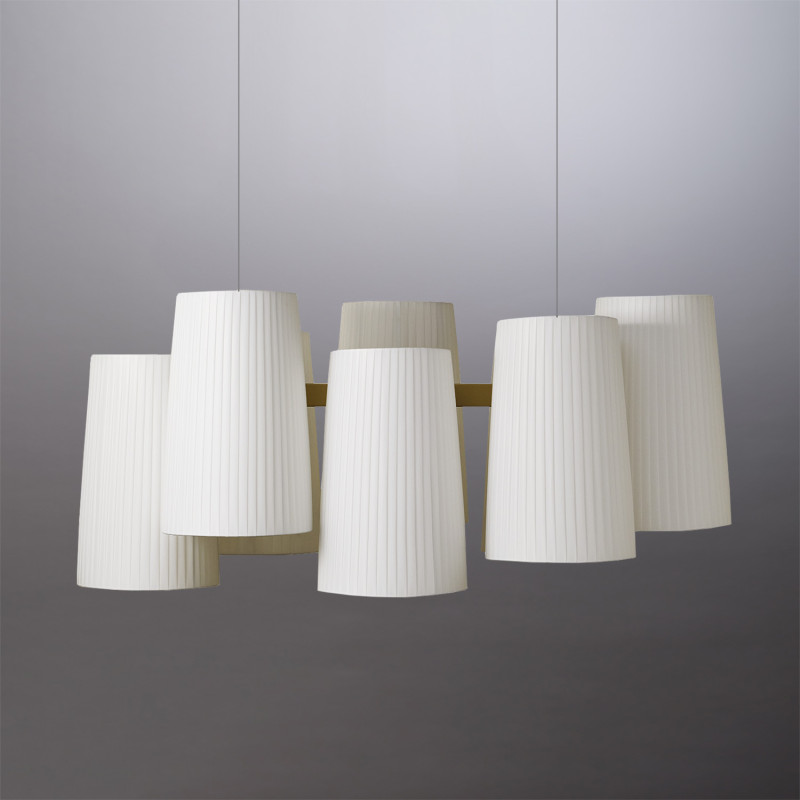Suspension luminaire design Fiesta x8 10 HEURES 10