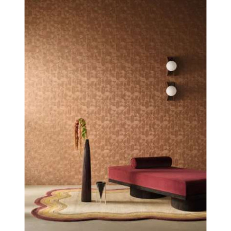 Papier peint géométrique Carat Casamance