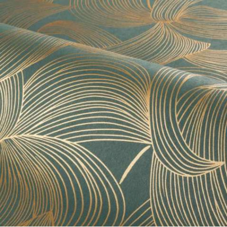 Papier peint végétal Leontine Casamance