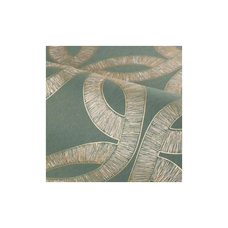 Papier peint géométrique Etienne Casamance