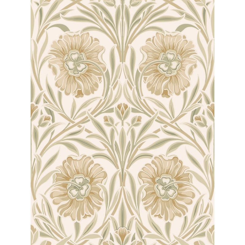Papier peint fleuri Isadora Casamance