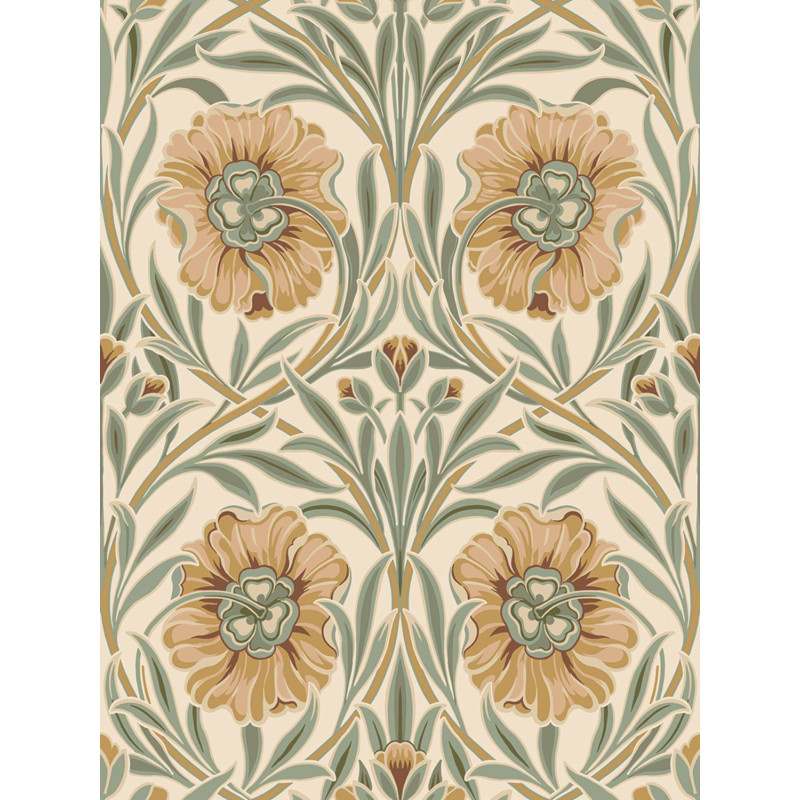 Papier peint fleuri Isadora Casamance