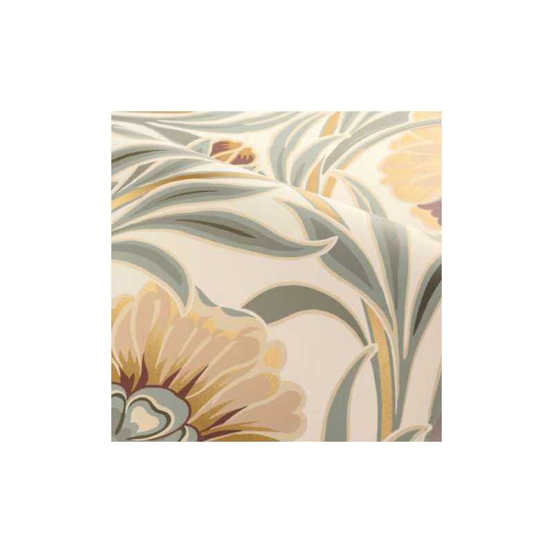 Papier peint fleuri Isadora Casamance