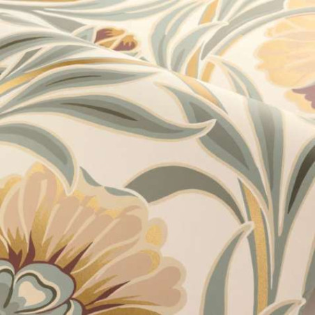 Papier peint fleuri Isadora Casamance