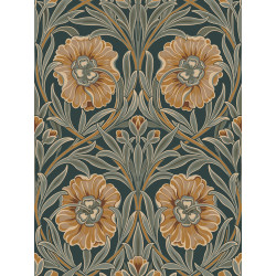 Papier peint fleuri Isadora Casamance