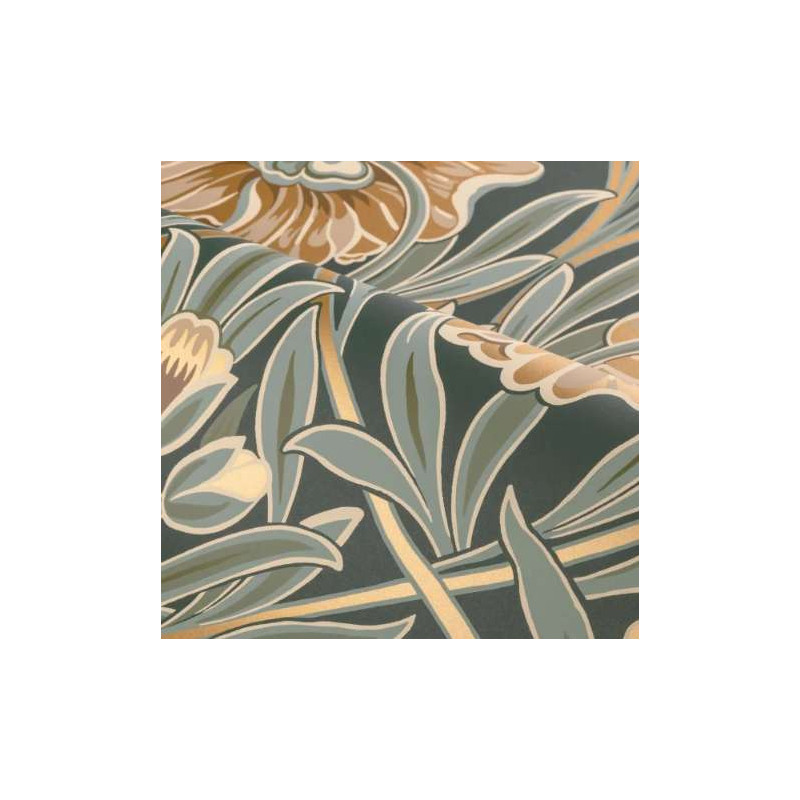 Papier peint fleuri Isadora Casamance