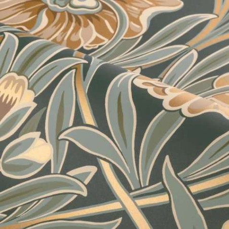 Papier peint fleuri Isadora Casamance