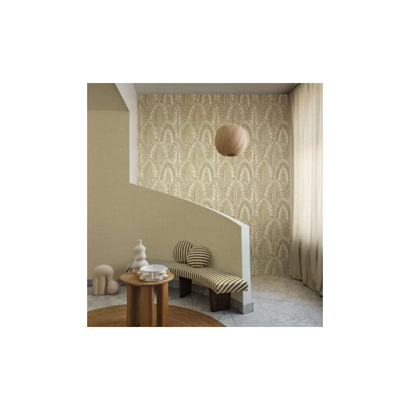 Papier peint végétal Alisio Casamance