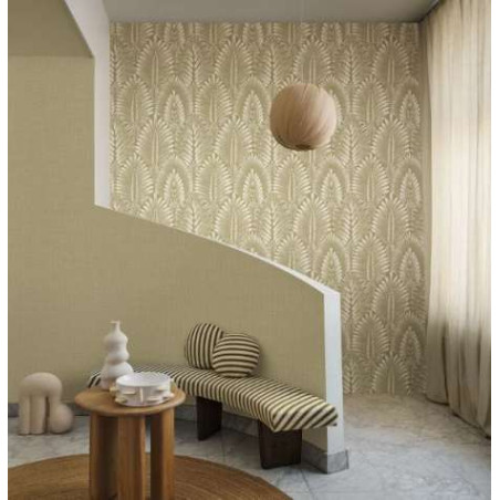 Papier peint végétal Alisio Casamance