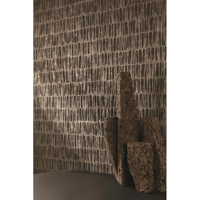 Papier peint texture Erosio Masureel