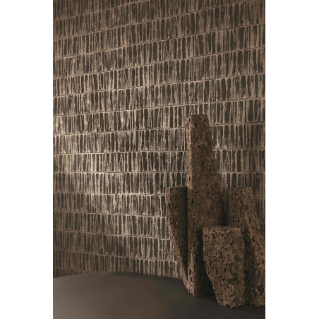 Papier peint texture Erosio Masureel