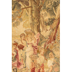Panoramique ethnique Récolte des Fleur Arte