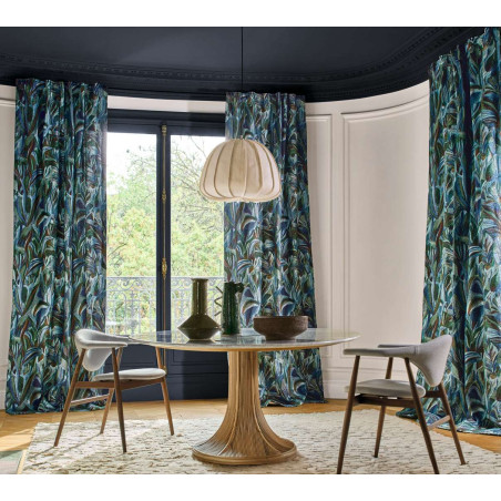 Tissu fleuri Iridis Casamance