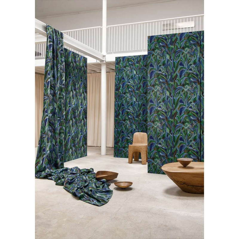 Tissu fleuri Iridis Casamance