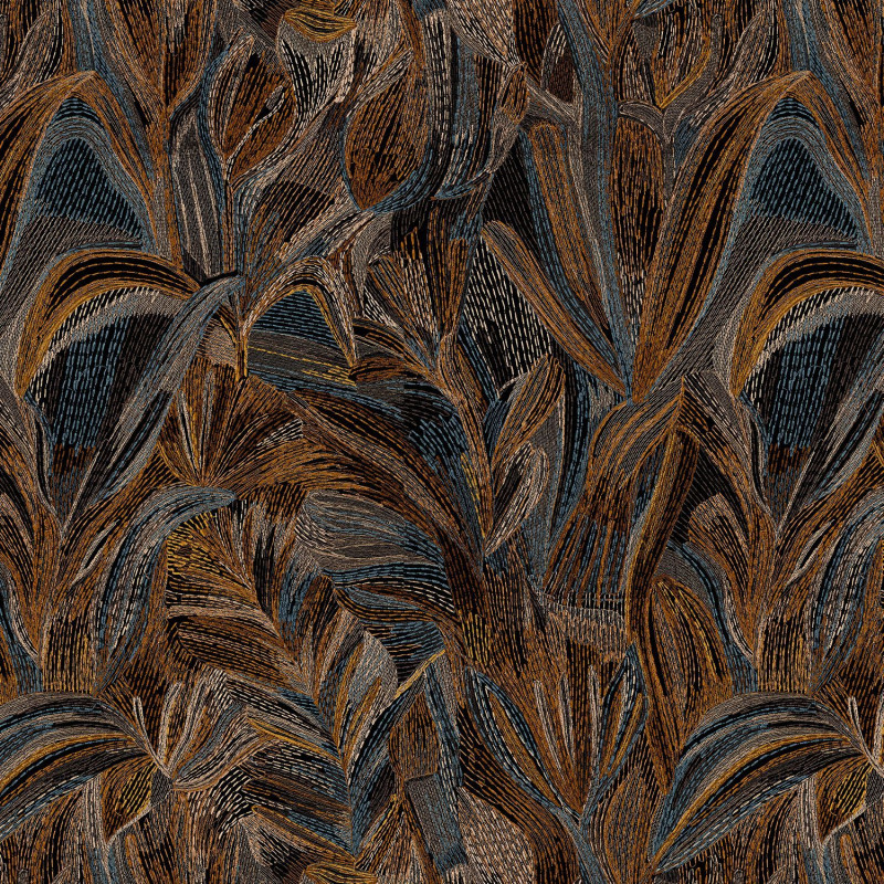 Tissu fleuri Iridis Casamance