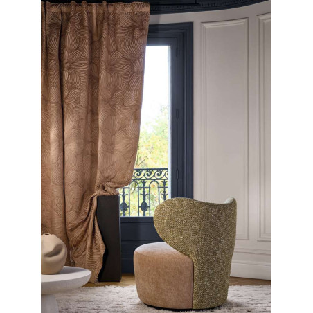 Tissu fleuri Apparat Casamance