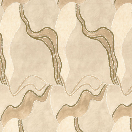 Tissu géométrique Nunga Camengo