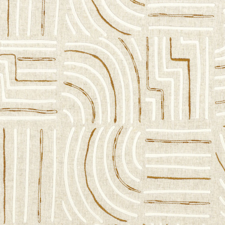 Tissu géométrique Kara Camengo