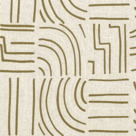 Tissu géométrique Kara Camengo