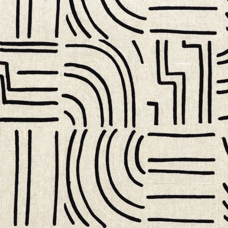 Tissu géométrique Kara Camengo