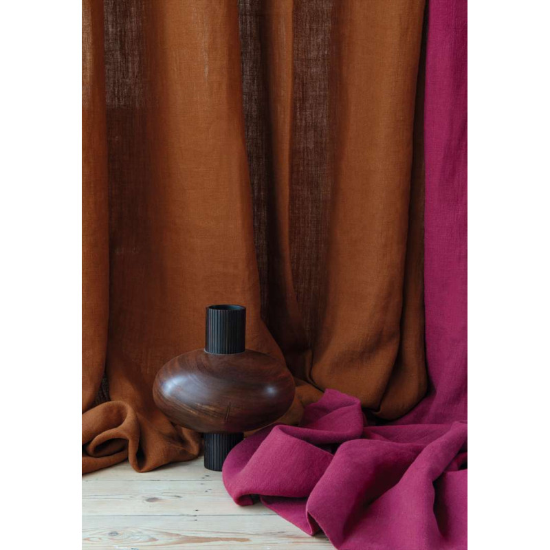 Tissu uni Côté lin couleurs Casamance