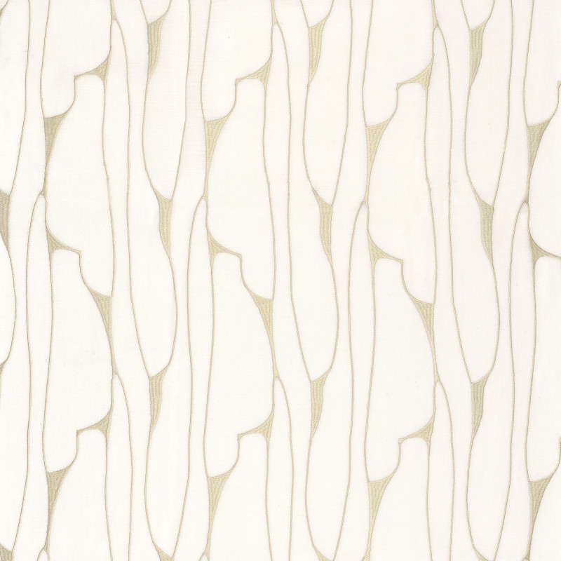 Tissu géométrique Luminara Sheer Camengo
