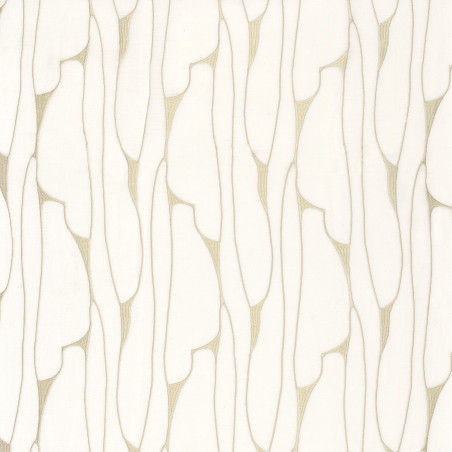 Tissu géométrique Luminara Sheer Camengo