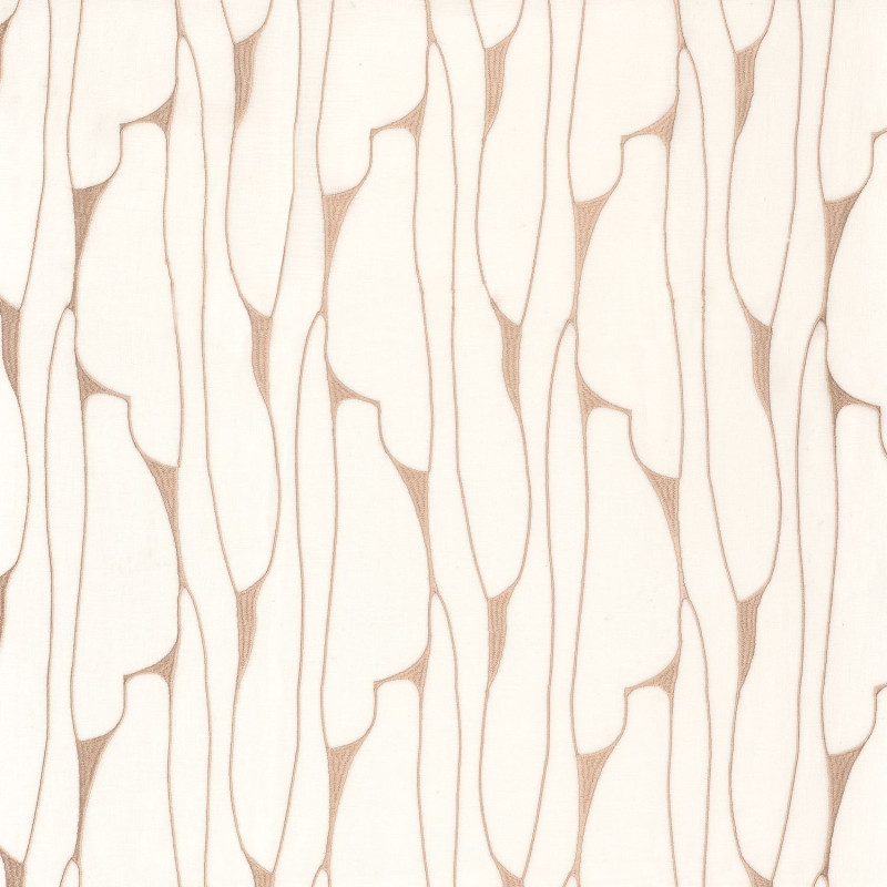 Tissu géométrique Luminara Sheer Camengo