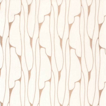 Tissu géométrique Luminara Sheer Camengo