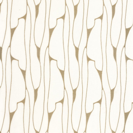 Tissu géométrique Luminara Sheer Camengo