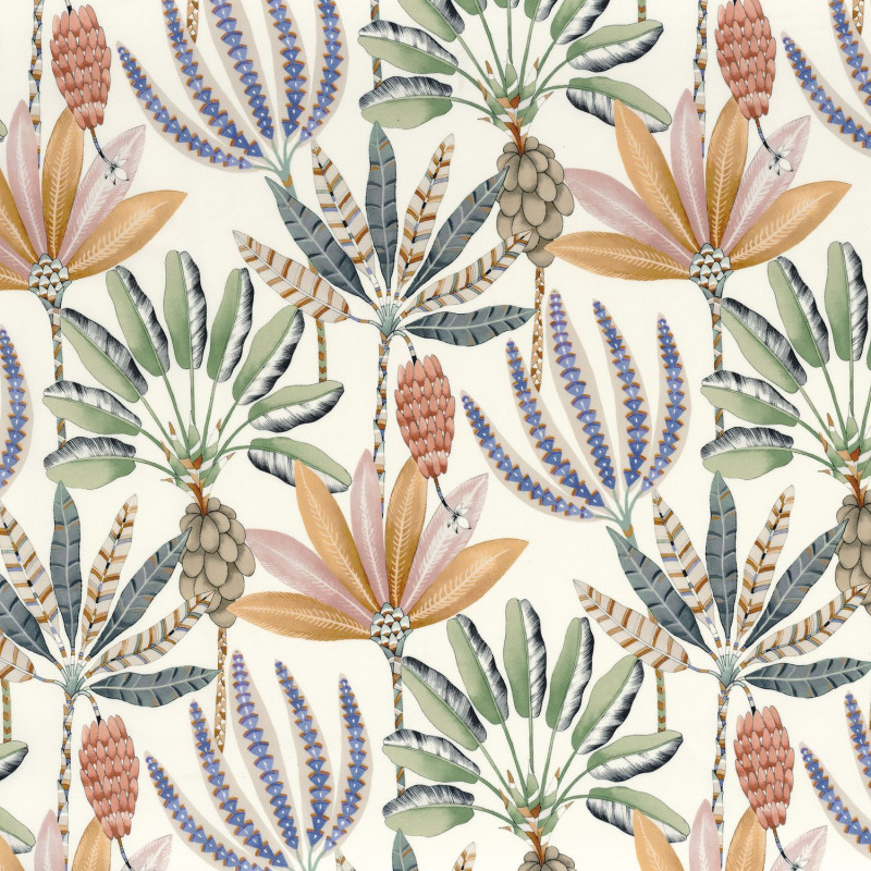 Tissu fleuri Bondi Beach Camengo