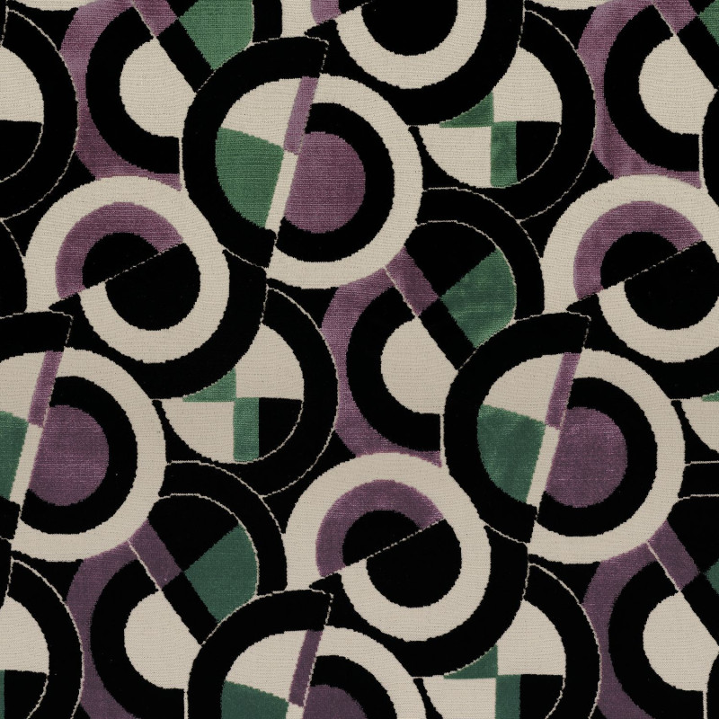 Tissu géométrique Orbia Camengo