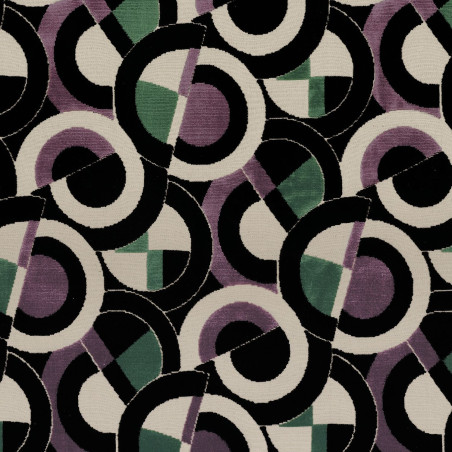 Tissu géométrique Orbia Camengo