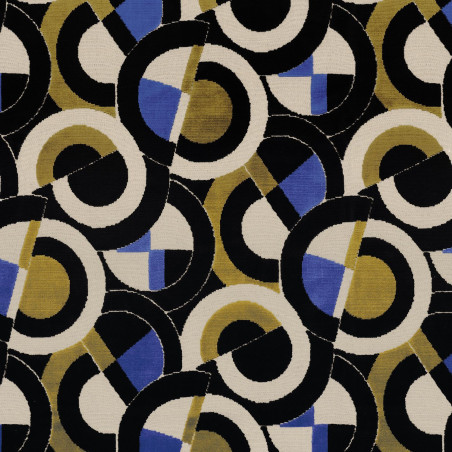 Tissu géométrique Orbia Camengo