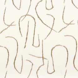 Tissu géométrique Fusain Camengo
