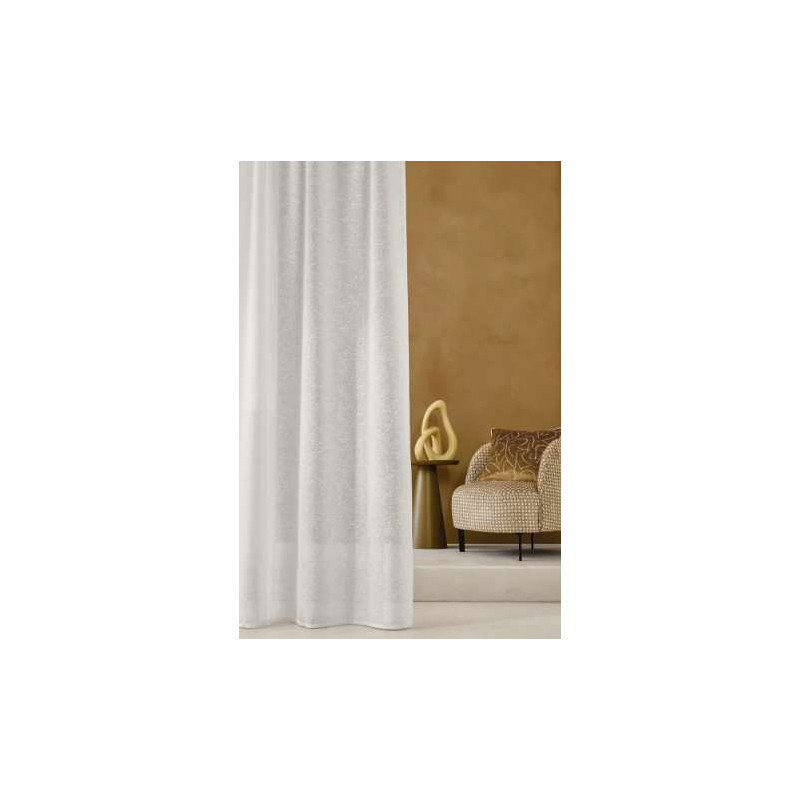 Tissu géométrique Visage Sheer Camengo