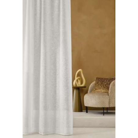 Tissu géométrique Visage Sheer Camengo