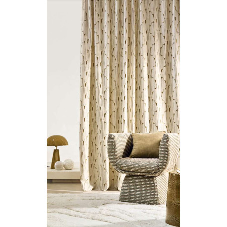 Tissu géométrique Luminara Camengo