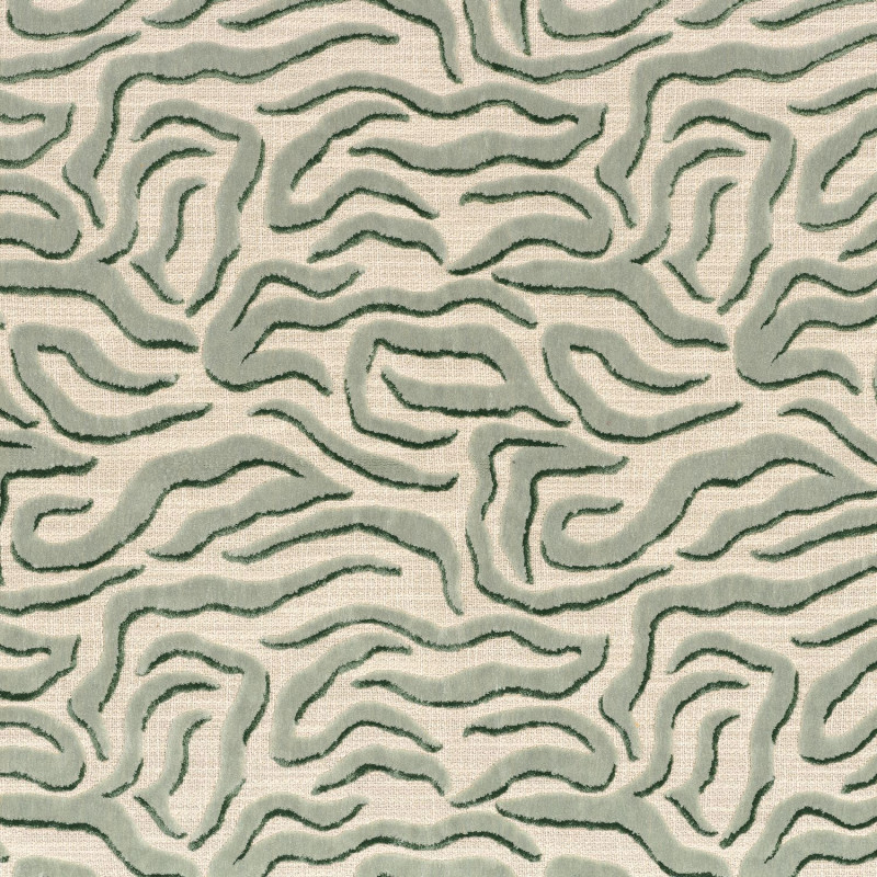 Tissu géométrique Ophea Velvet Camengo