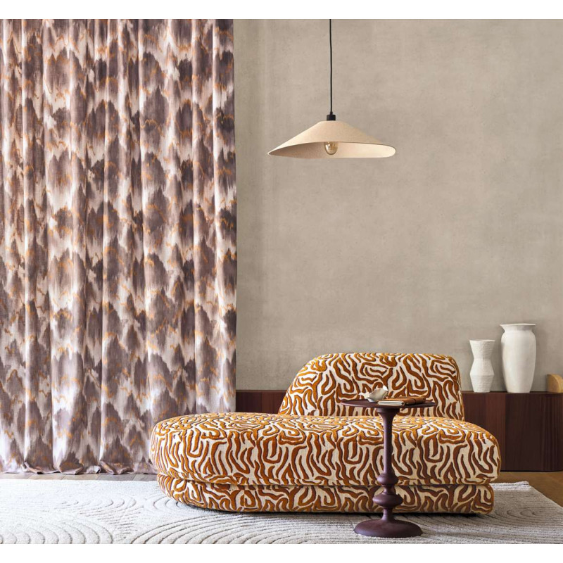 Tissu géométrique Ophea Velvet Camengo