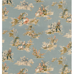 Tissu toile de Jouy Gavotte Camengo
