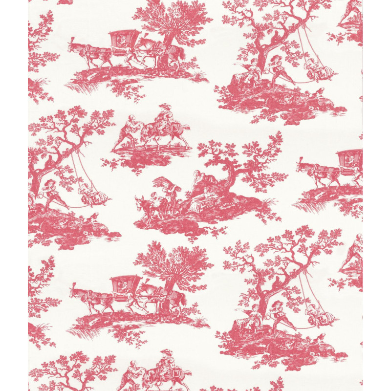 Tissu toile de Jouy Cadence Camengo
