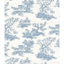 Tissu toile de Jouy Cadence Camengo