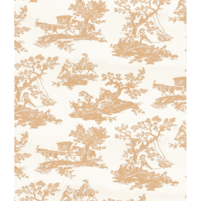 Tissu toile de Jouy Cadence Camengo
