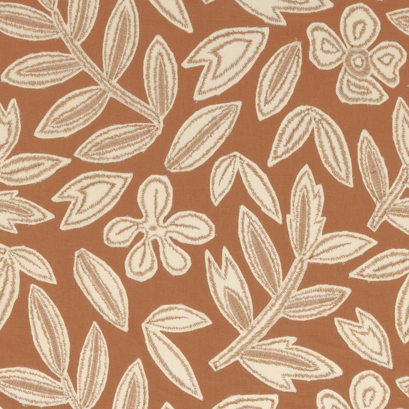 Tissu fleuri Forget me not Casamance