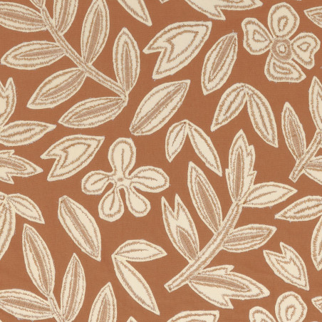 Tissu fleuri Forget me not Casamance