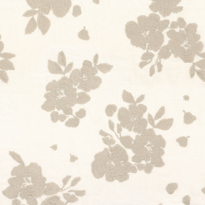 Tissu fleuri Gardenia Casamance