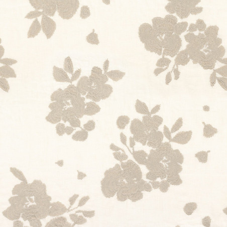 Tissu fleuri Gardenia Casamance