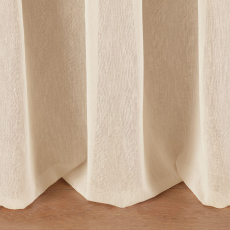 Tissu uni Benu Sky Recycled Fischbacher 1819