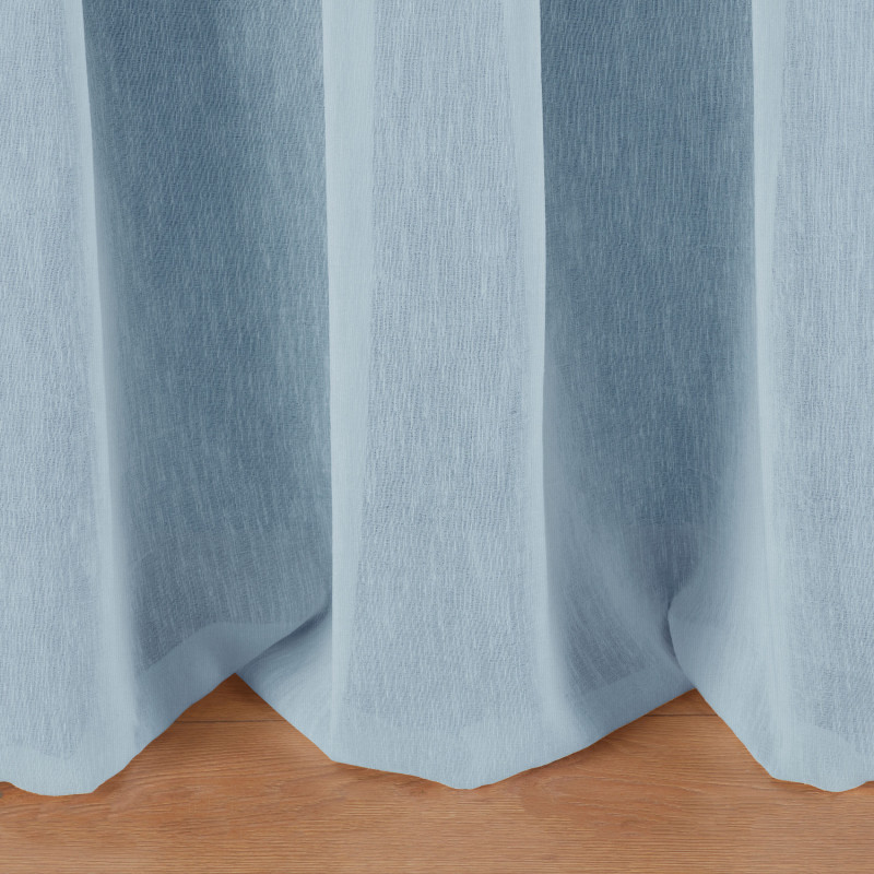 Tissu uni Benu Sky Recycled Fischbacher 1819